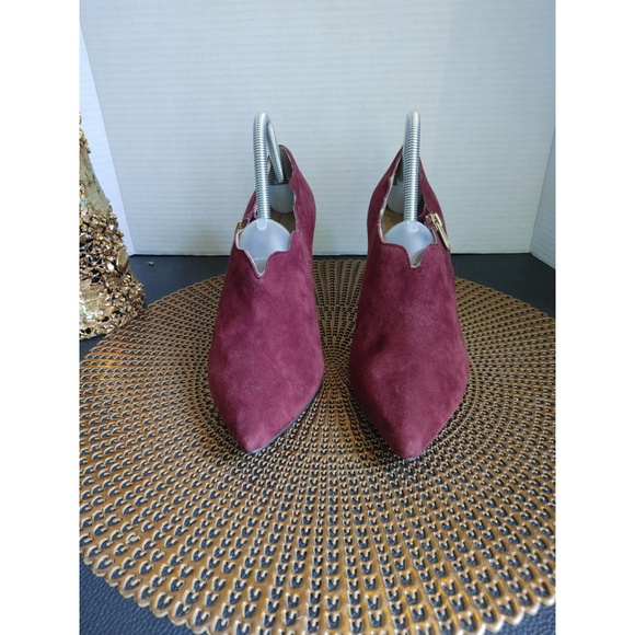 Adrienne Vittadini Firisna Suede Heels Size 9.5M - Picture 2 of 7
